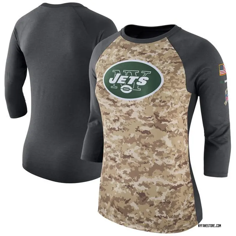 Men's Nike Joe Namath Olive New York Jets 2022 Salute To Service